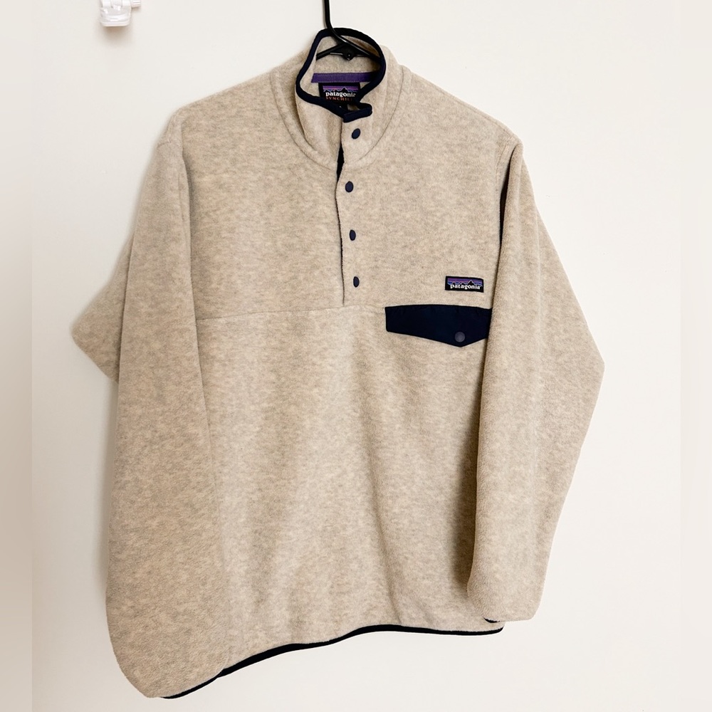 Patagonia Synchilla fleece pullover jacket